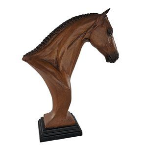 Pat Kasper Studio Design Cool Morning Horse Sculpture 1996 FLAW